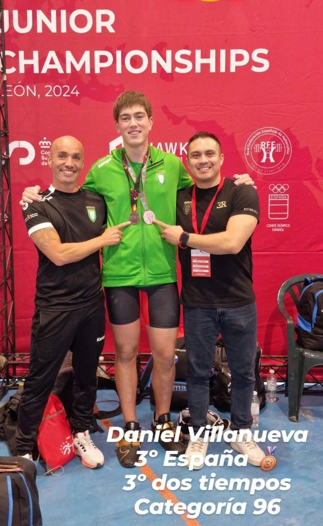 Seis medallas y varios r&eacute;cords navarros en el Campeonato de Espa&ntilde;a Sub 17 de halterofilia